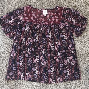 Floral blouse